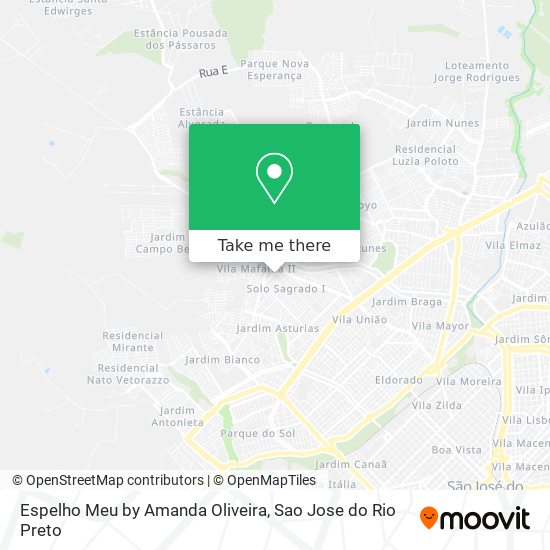 Espelho Meu by Amanda Oliveira map