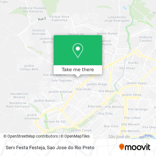 Serv Festa Festeja map