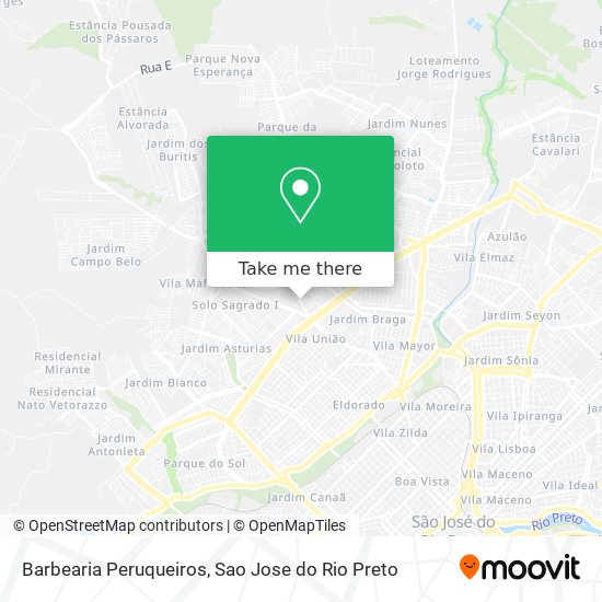 Barbearia Peruqueiros map