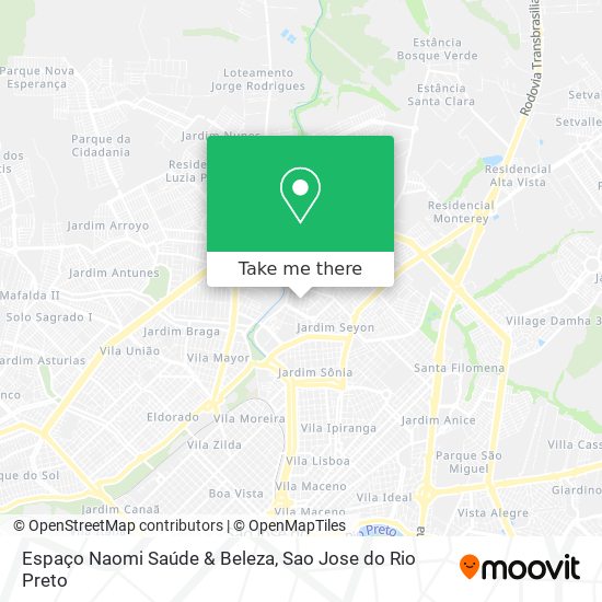 Espaço Naomi Saúde & Beleza map