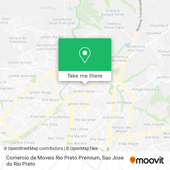 Comercio de Moveis Rio Preto Premium map