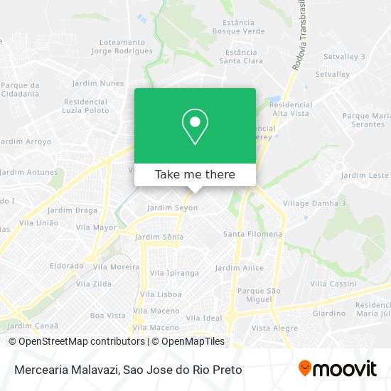 Mercearia Malavazi map