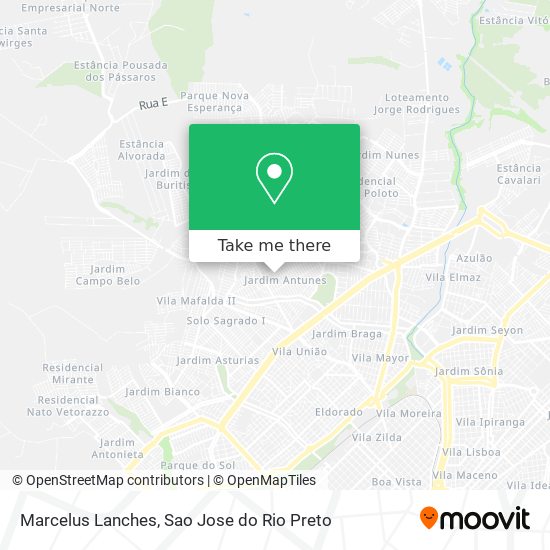 Marcelus Lanches map
