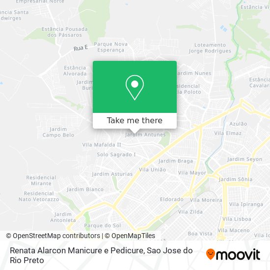 Renata Alarcon Manicure e Pedicure map