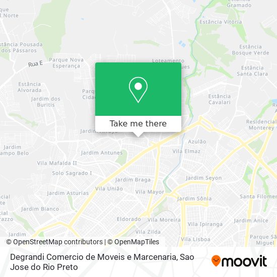 Degrandi Comercio de Moveis e Marcenaria map