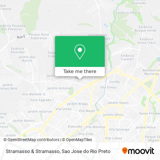 Stramasso & Stramasso map