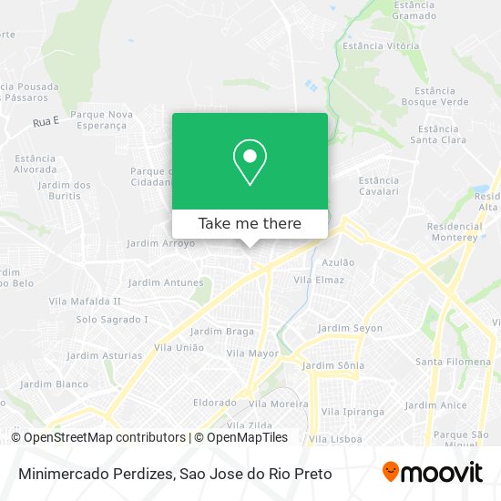 Minimercado Perdizes map