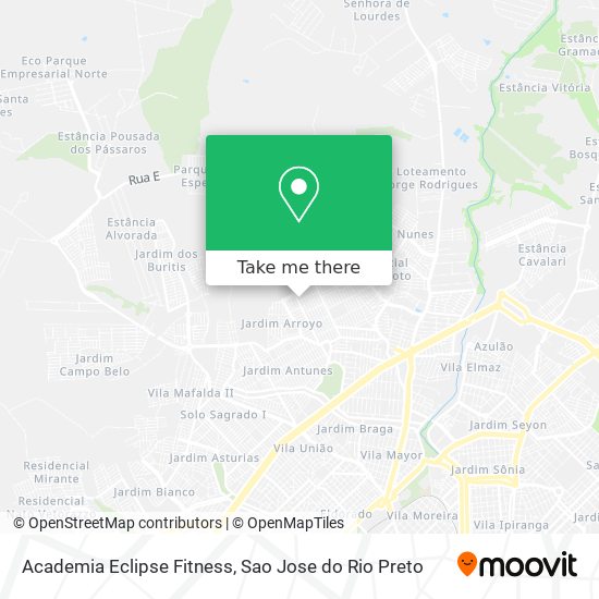 Academia Eclipse Fitness map