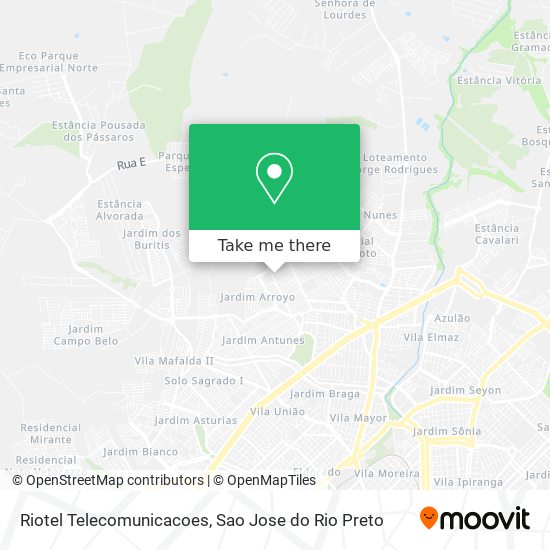 Riotel Telecomunicacoes map