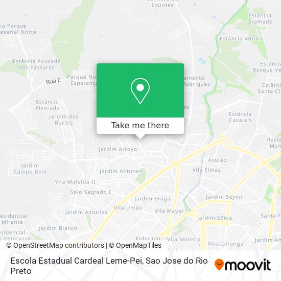 Escola Estadual Cardeal Leme-Pei map