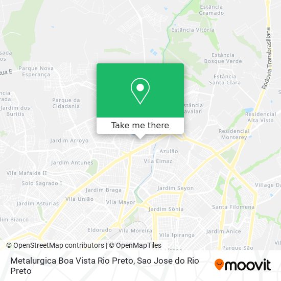 Metalurgica Boa Vista Rio Preto map
