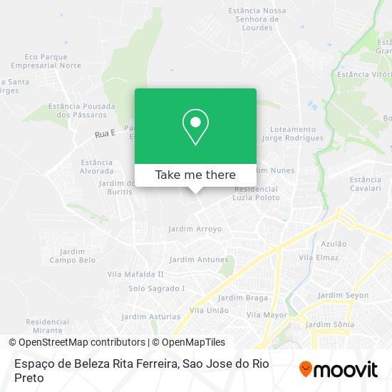 Espaço de Beleza Rita Ferreira map