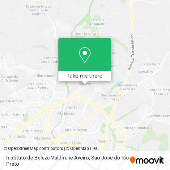 Instituto de Beleza Valdirene Aveiro map