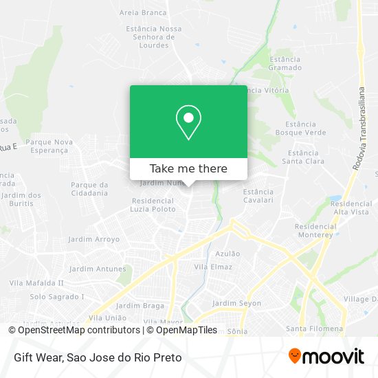 Gift Wear map
