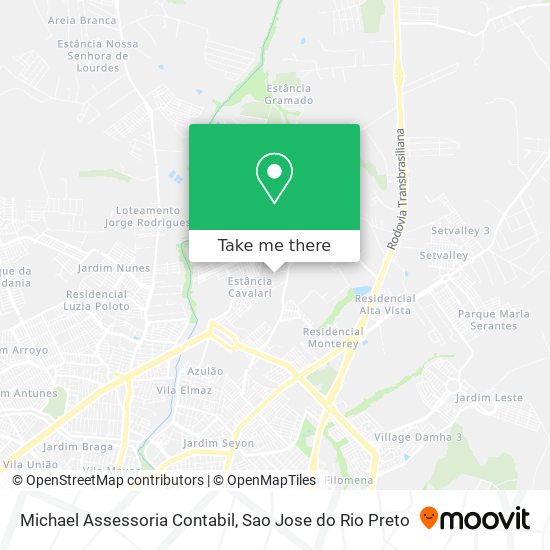 Michael Assessoria Contabil map