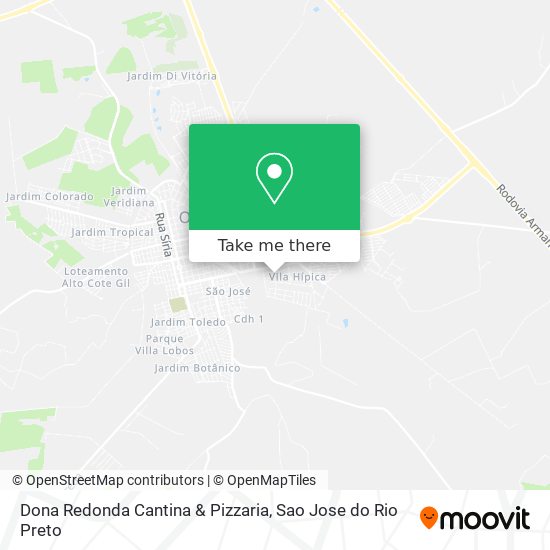 Dona Redonda Cantina & Pizzaria map