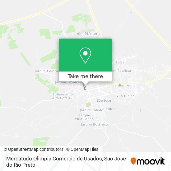 Mercatudo Olimpia Comercio de Usados map