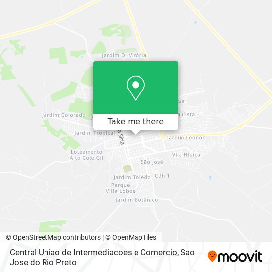 Central Uniao de Intermediacoes e Comercio map