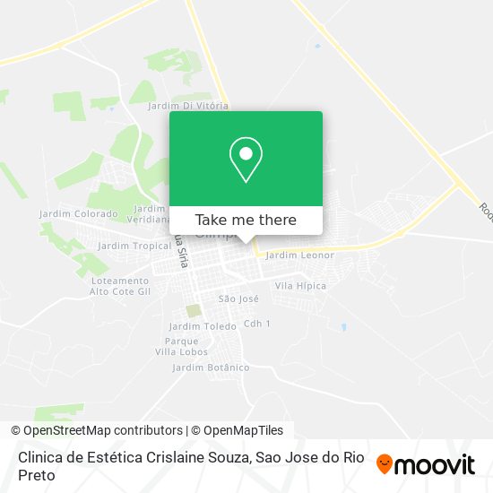Clinica de Estética Crislaine Souza map