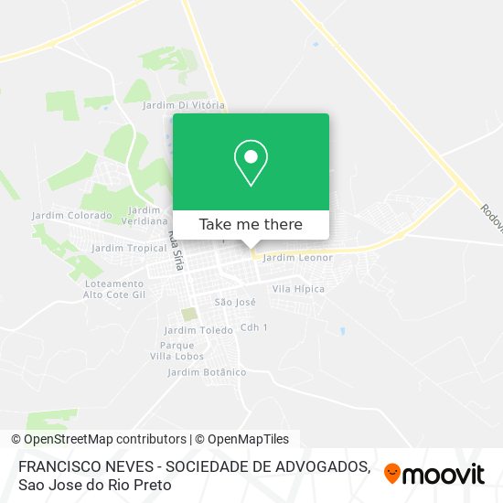 FRANCISCO NEVES - SOCIEDADE DE ADVOGADOS map