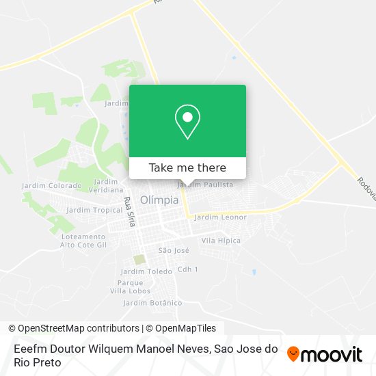 Eeefm Doutor Wilquem Manoel Neves map