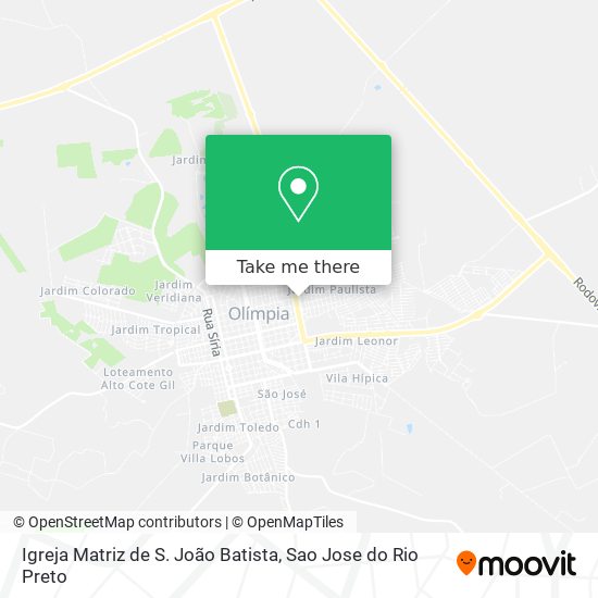 Igreja Matriz de S. João Batista map