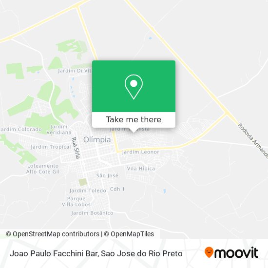 Joao Paulo Facchini Bar map
