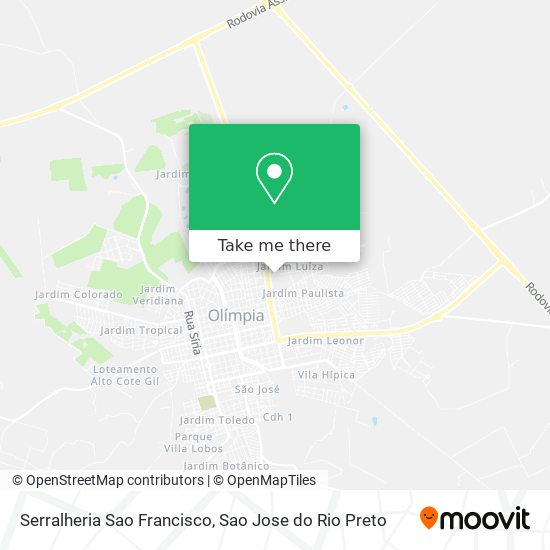Serralheria Sao Francisco map