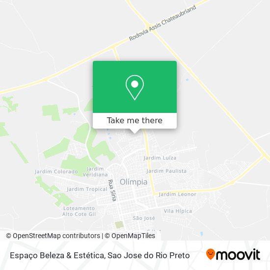 Espaço Beleza & Estética map