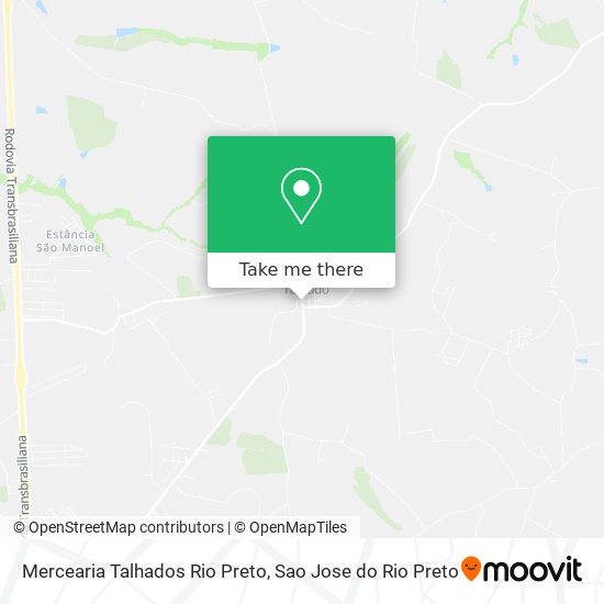 Mercearia Talhados Rio Preto map