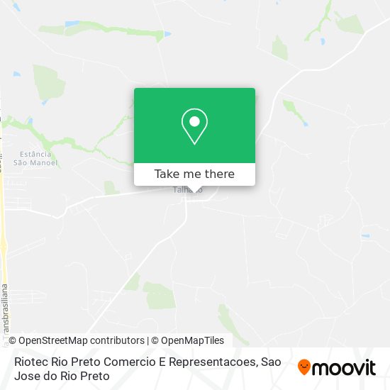 Riotec Rio Preto Comercio E Representacoes map