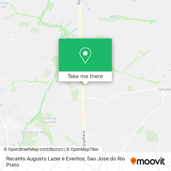 Recanto Augusto Lazer e Eventos map