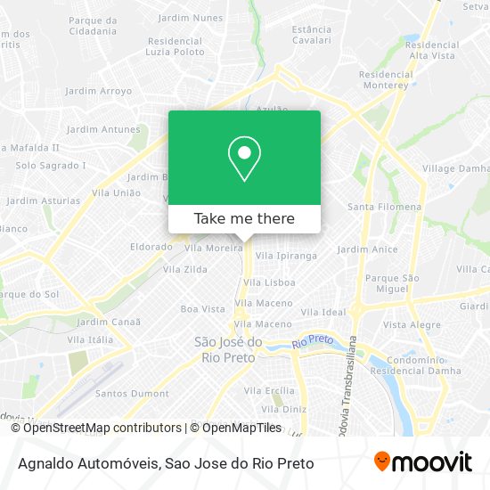 Agnaldo Automóveis map