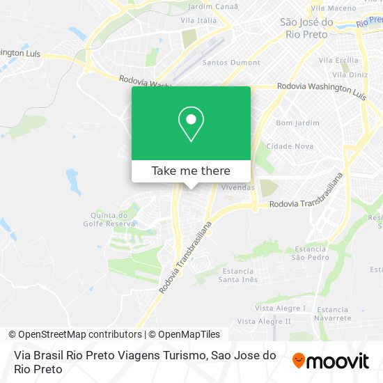 Mapa Via Brasil Rio Preto Viagens Turismo