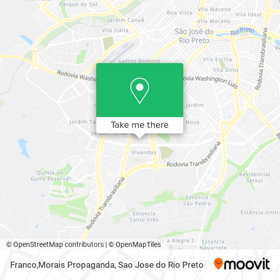 Franco,Morais Propaganda map