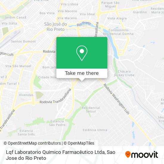 Lqf Laboratorio Químico Farmacêutico Ltda map