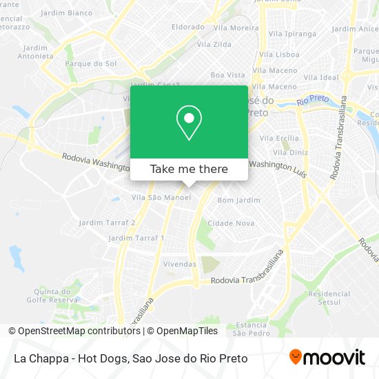 La Chappa - Hot Dogs map