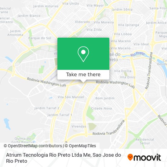 Atrium Tecnologia Rio Preto Ltda Me map