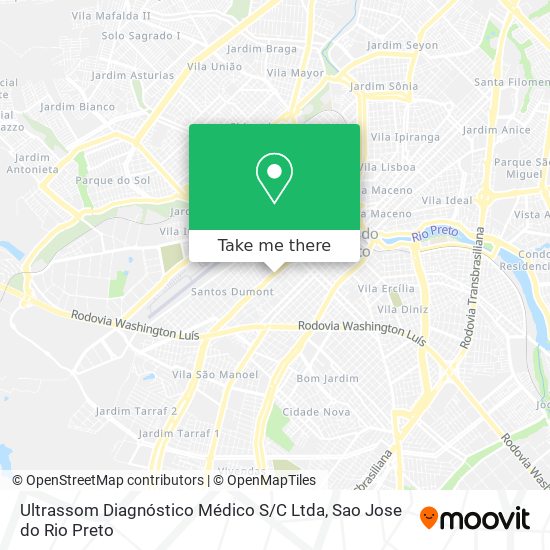 Ultrassom Diagnóstico Médico S / C Ltda map