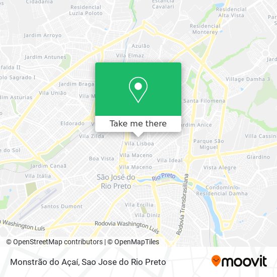 Monstrão do Açaí map