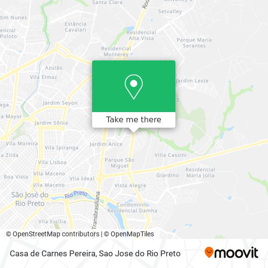 Casa de Carnes Pereira map