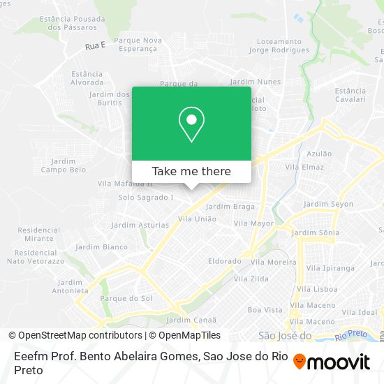 Eeefm Prof. Bento Abelaira Gomes map
