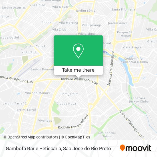 Gambófa Bar e Petiscaria map