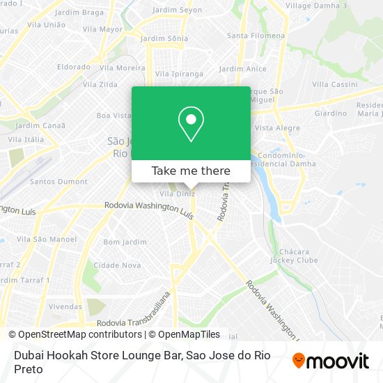 Mapa Dubai Hookah Store Lounge Bar