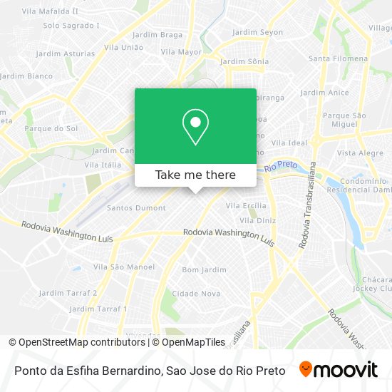 Ponto da Esfiha Bernardino map