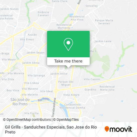 Gil Grills - Sanduíches Especiais map