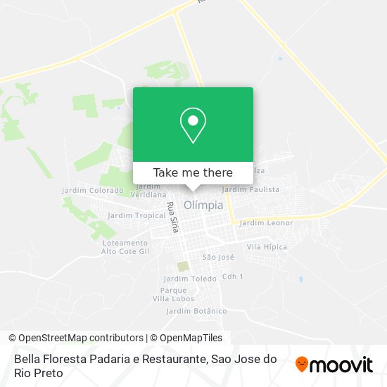 Bella Floresta Padaria e Restaurante map