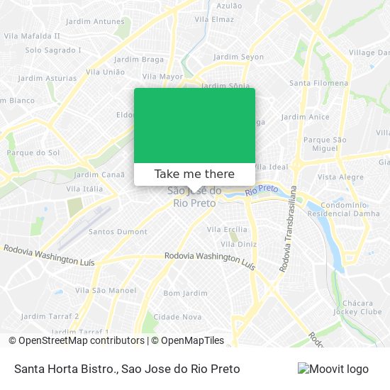 Santa Horta Bistro. map