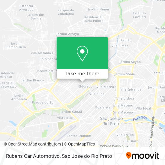 Rubens Car Automotivo map