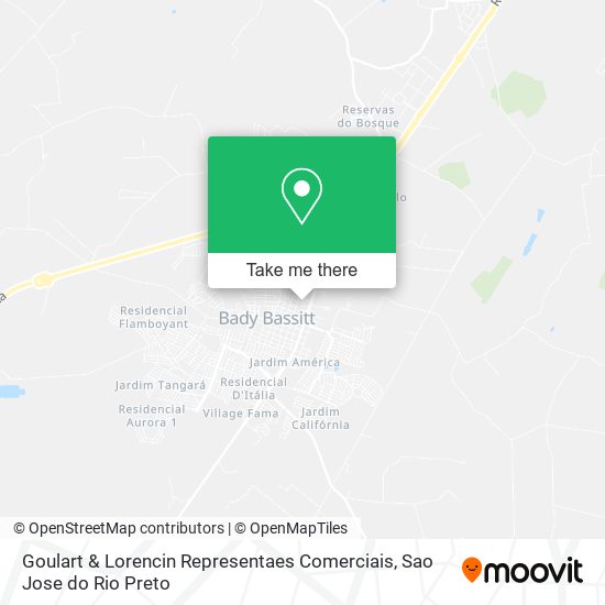 Goulart & Lorencin Representaes Comerciais map